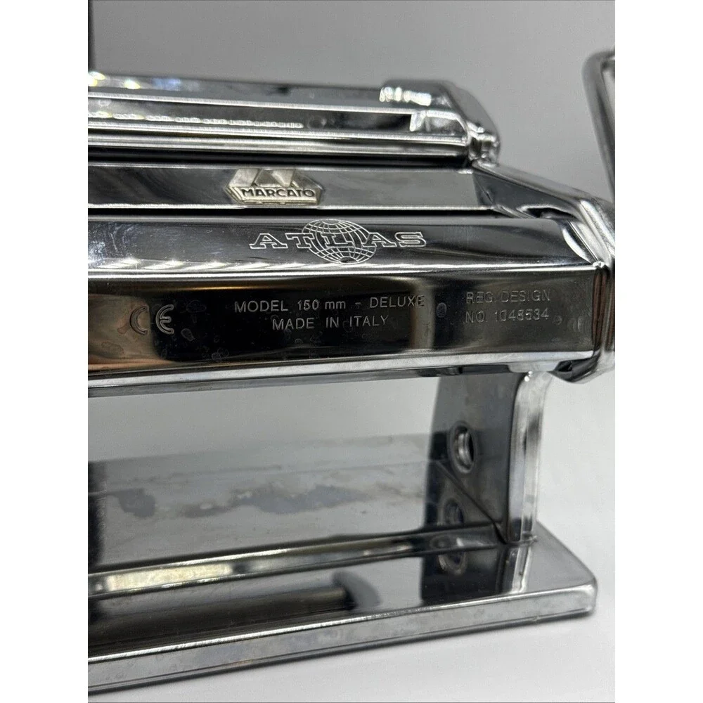 Atlas Marcato Multi Pasta Machine Maker Set Model # 150mm Deluxe Made In Italy